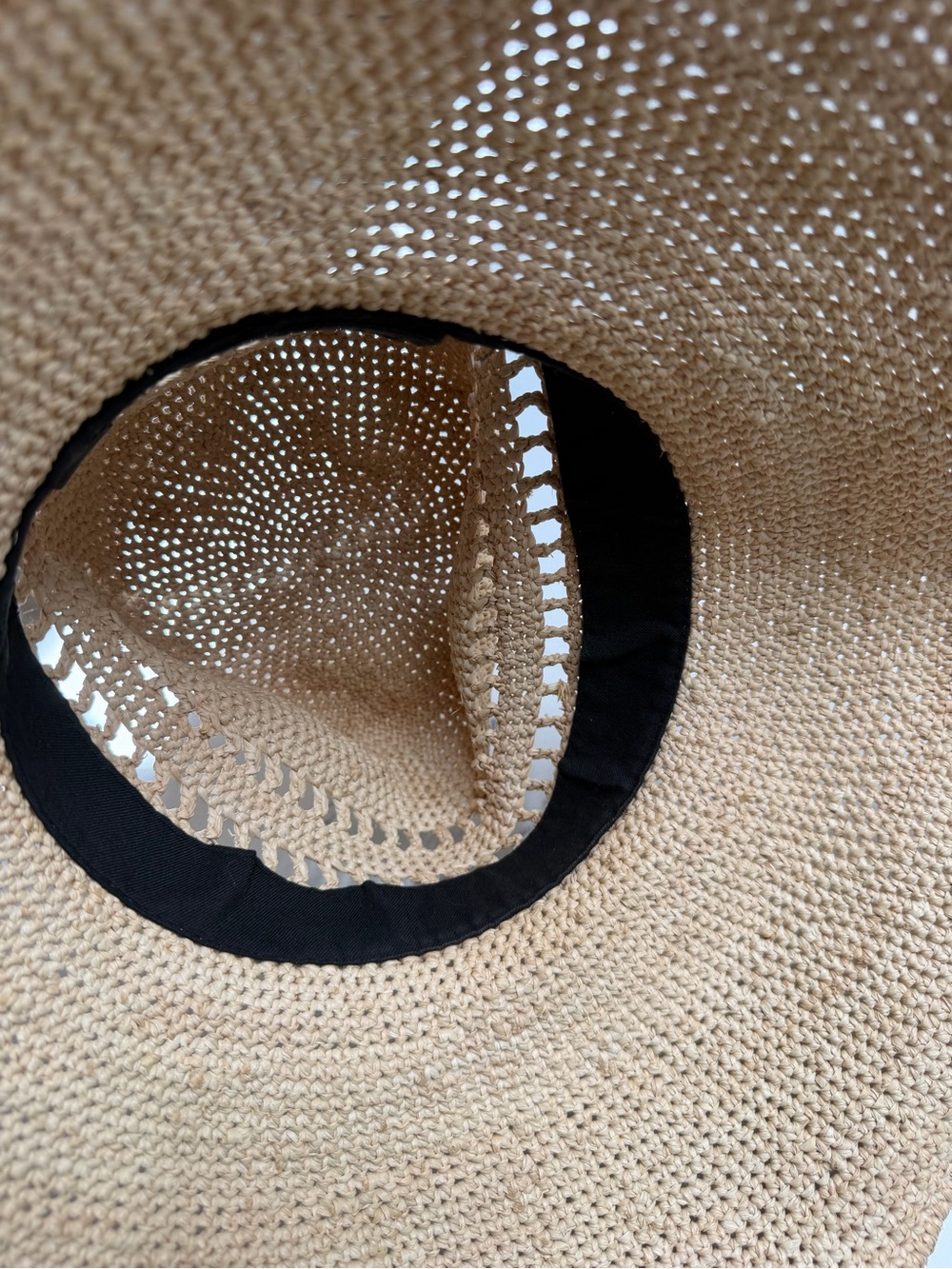 New Janessa Leon Harlow  Wide Brim Sun Hat - Beige - Picture 6 of 10